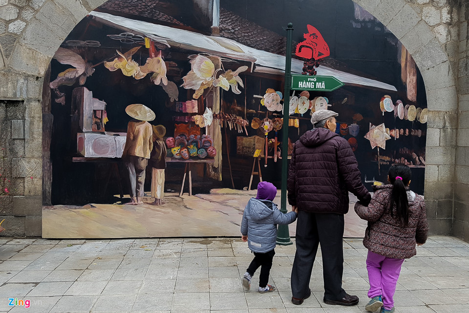 Phố bích họa xuất hiện giữa lòng Hà Nội